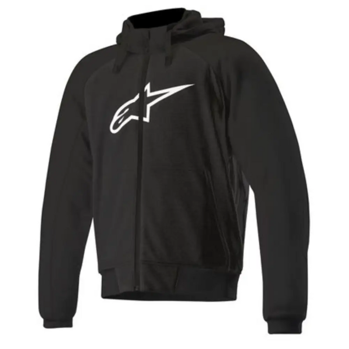 Svart Alpinestars Chrome Sport-hoodie med hvit logo