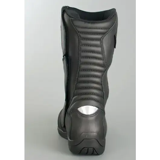 Motorcycle boot with ribbed design and reflective heel insert for Alpinestars Web Gore-Tex