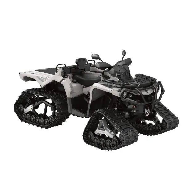 Hvit og svart ATV med sporomvandlingssystem, CAN-AM NEW APACHE 360 LT TRACK SYSTEM G2