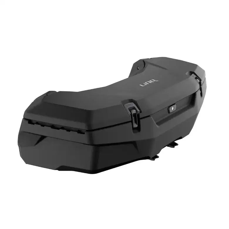 Svart vanntett LINQ TRUNK BOX (87L) med buet lokk i holdbar plast