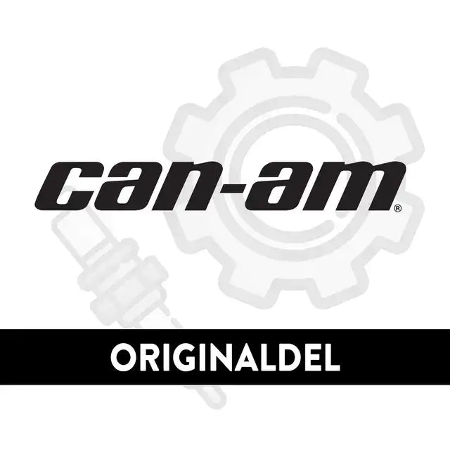 Svart Can-Am Originaldel-logo med girdesign i Monteringssett Apache 360 LT