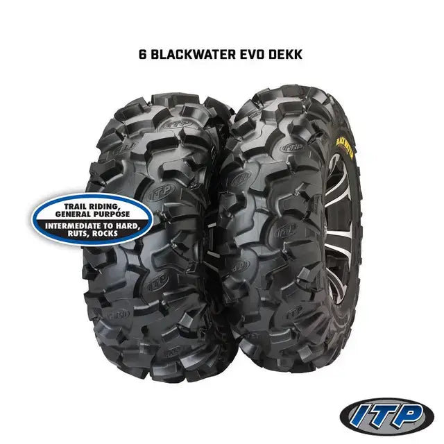ITP Blackwater Evolution dekk med aggressivt mønster for Can-Am 6x6