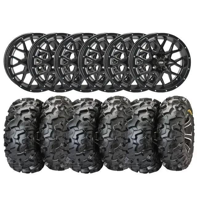 Hjulpakke med ITP Blackwater Evolution felger og dekk for Can-Am 6x6