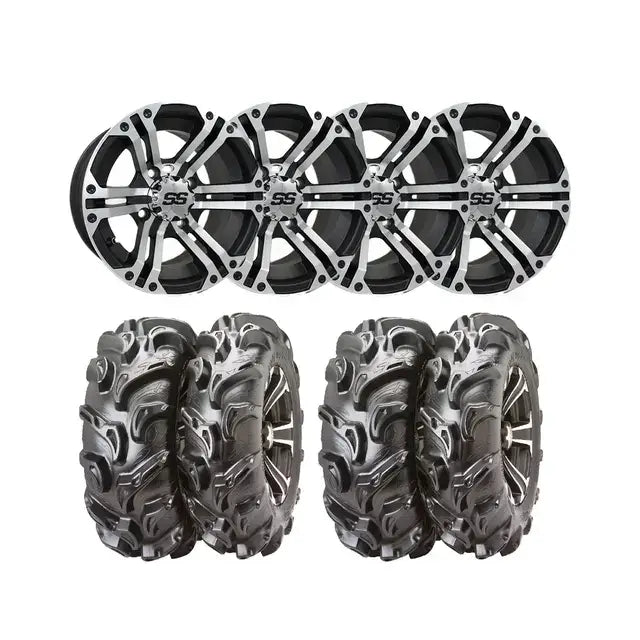 Hjulpakke 14 Can-Am 4x4 med mega mayhem hjul og dekk