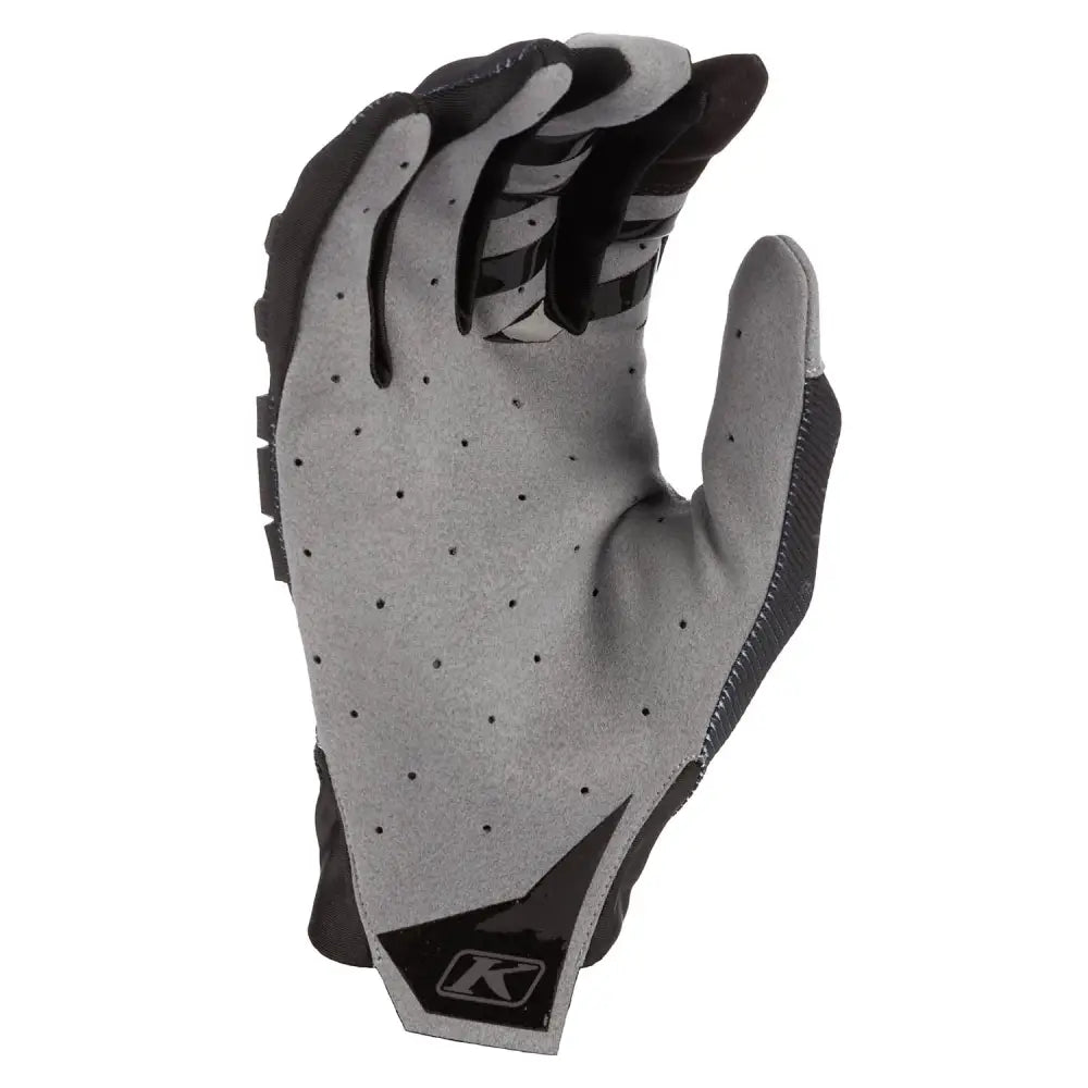 Gray and black sports glove with ventilation, perfekte hanske med forsterkede områder