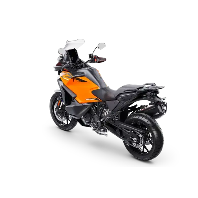 KTM 1390 Super Adventure S 2026 i oransje og svart