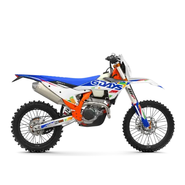 KTM 250 EXC-F Six Days 2026 med 2019 KTM 450 SX-F terrengsykkel