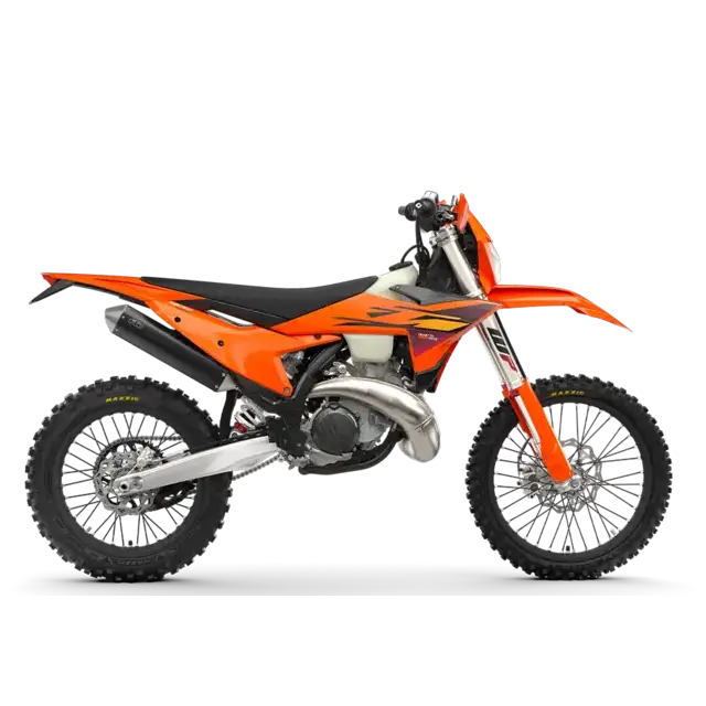 KTM 300 EXC 2026 med 2019 KTM 450 SX-F terrengsykkel