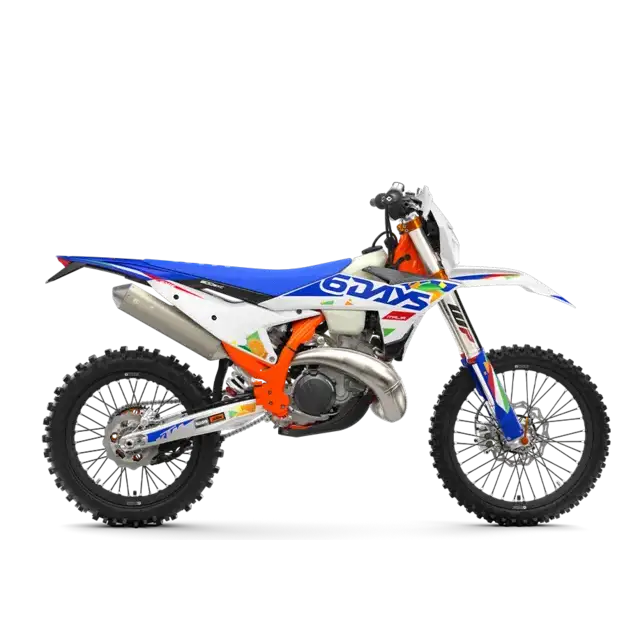 KTM 300 EXC Six Days 2026 med 2019 450 SX-F terrengsykkel