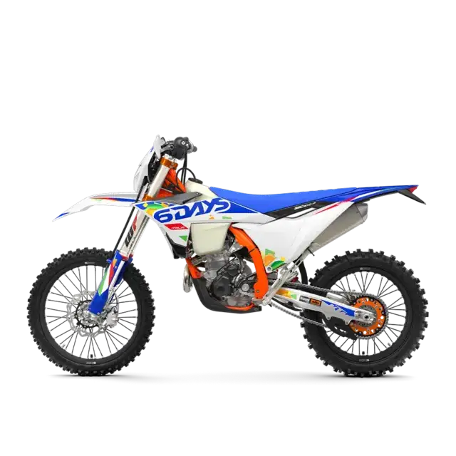 KTM 450 SX-F terrengsykkel 2019 i 350 EXC-F SIX DAYS 2026-utstilling