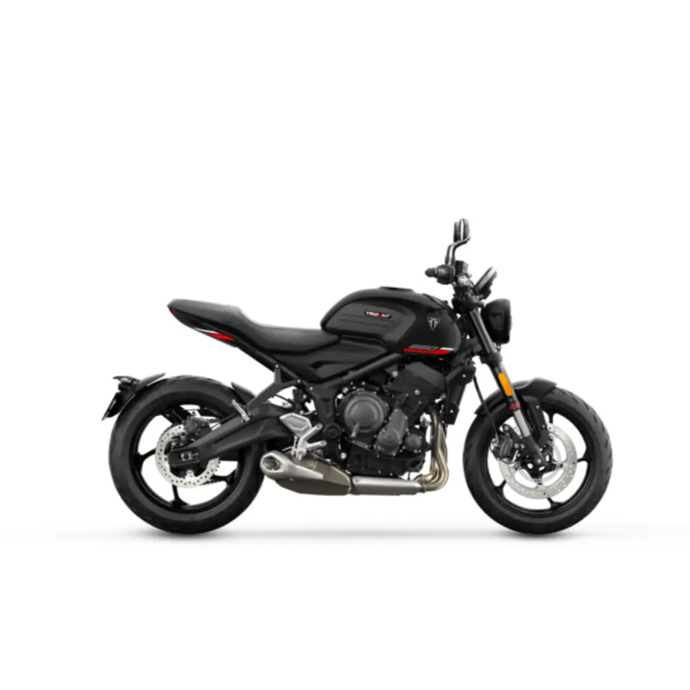 Sort Triumph Trident motorsykkel for Lei Naken Sykkel 700–1200CCM
