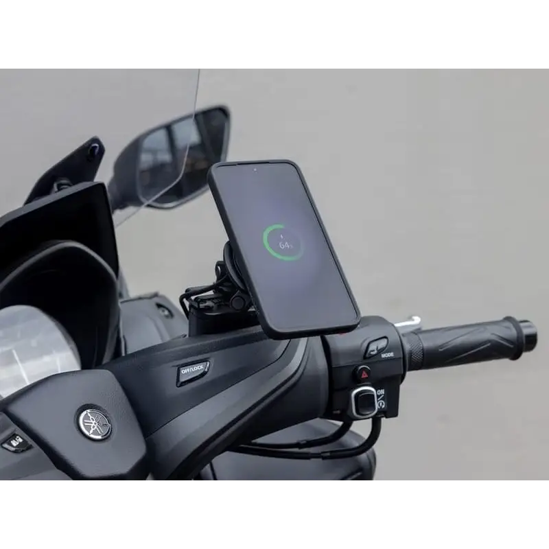 Smarttelefon montert på motorsykkelstyret med 64 prosent batteri, Quad Lock Brake Reservoir Mount
