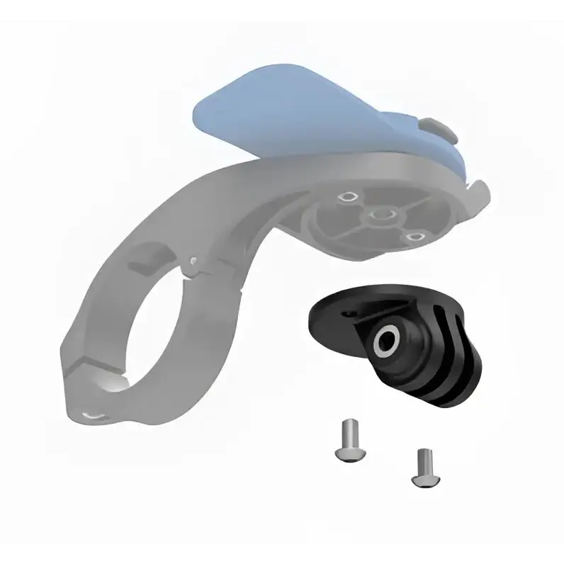 Bicycle computer mount med actionkameraadapter og monteringsutstyr for Quad Lock Camera Light Adaptor