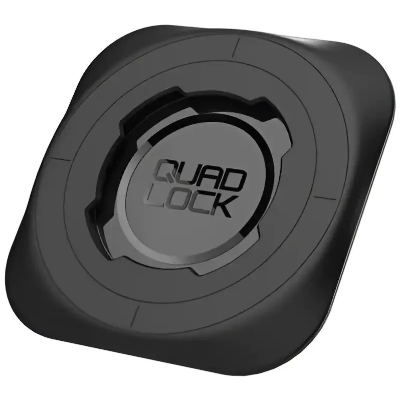 Svart Quad Lock-adapter eller montering for Quad Lock MAG Universal Adaptor