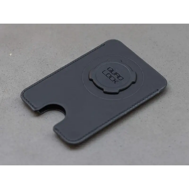 Gray Quad Lock telefonmonteringsadapter for Quad Lock MAG Wallet/Lommebok