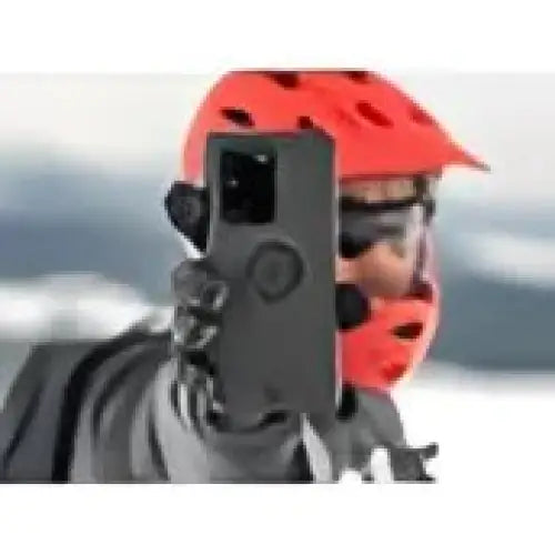 Black smarttelefon med flerfunksjonsdeksel for Quad Lock Mobilholder