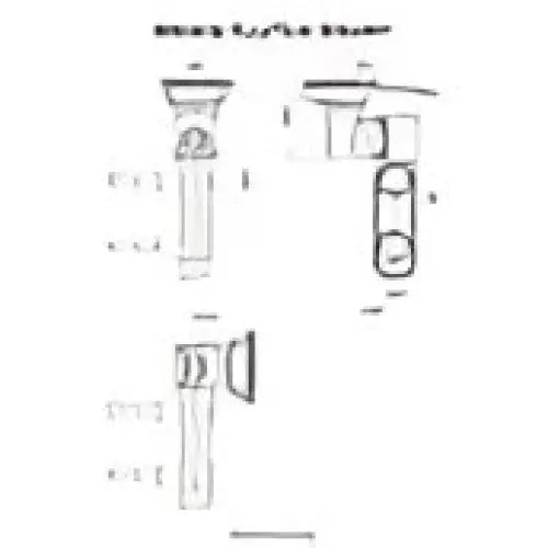 Diagrammer av ulike veggmonterte lysarmaturer med dimensjoner for Quad Lock Motorcycle Brake Clutch Mount