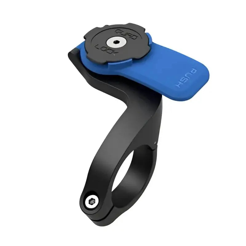 Black og blå sykkeltelefonholder for Quad Lock Out Front Mount