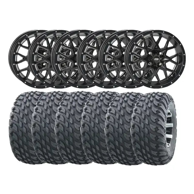 Hjulpakke 57 med Wanda VS3020 Storm dekk på Can-Am 6x6