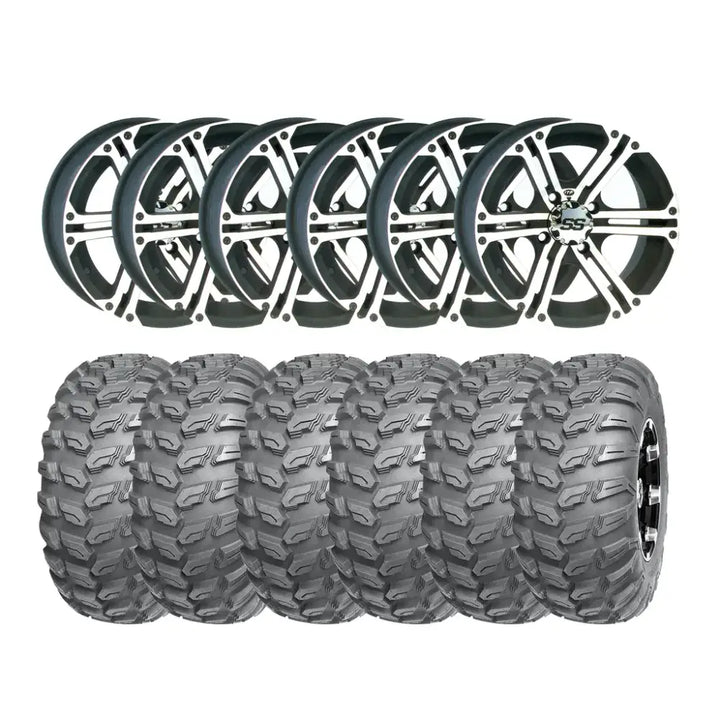 Hjulpakke 60 Can-Am 6x6 med Wanda P3035-hjul og dekk