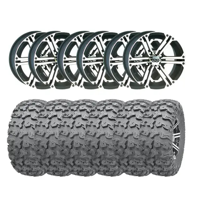 Hjulpakke 66 til Can-Am 6x6 med Wanda P3036-dekk 29 tommer