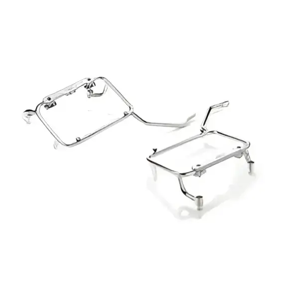 Chrome motorsykkellastestativ for Expedition Veskeholder Tiger 900 monteringssett