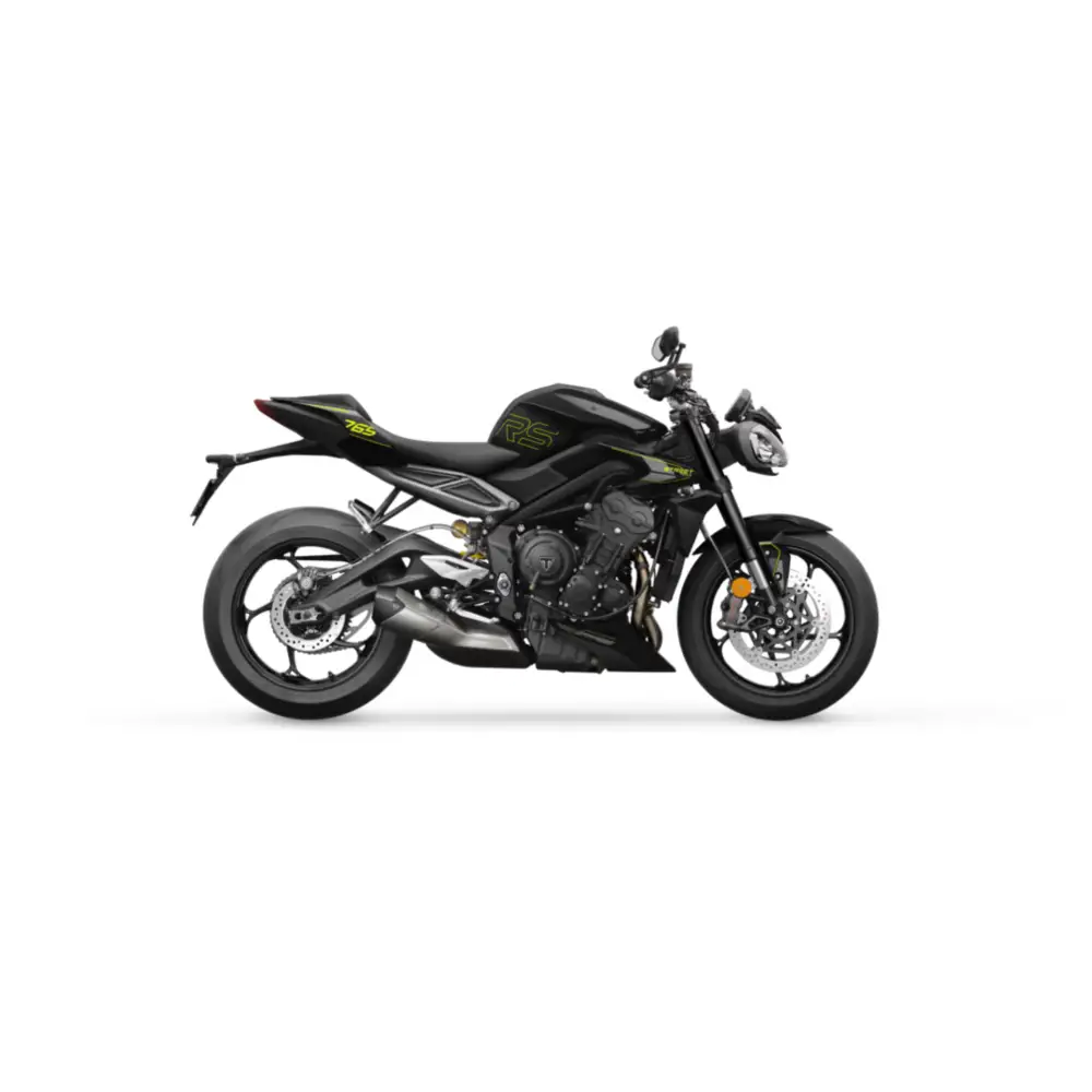 2019 Triumph Speed Triple R motorsykkel i Triumph Street Triple 765 RS