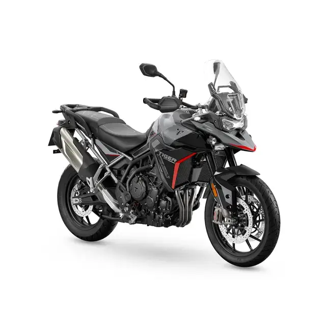 2019 Triumph Tiger 850 adventure motorsykkel i grå GT PRO 2026-utstilling